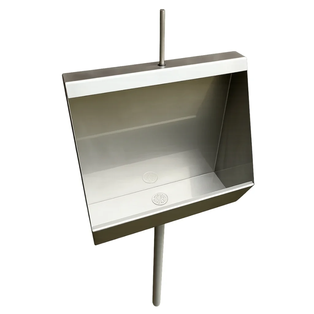 Spoelsysteem van het TPB-500 RVS tuinurinoir